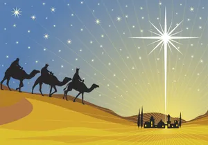 Three Kings January Holiday Wallpaper
