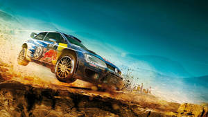 Thrilling Adventure In A Dirt Car Wallpaper