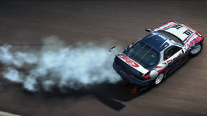 Thrilling Drift Action In Grid Autosport Wallpaper