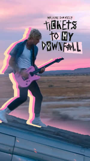 Tickets To My Downfall Machine Gun Kelly Desert Wallpaper