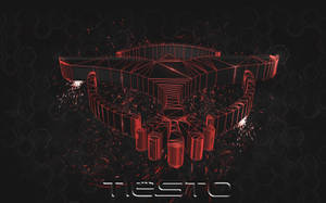 Tiesto Dark 3d Logo Wallpaper