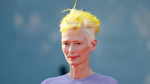 Tilda Swinton British Actress Hairstyle Wallpaper