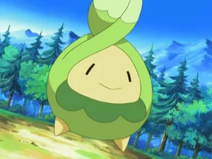 Tilted Photo Of Budew Wallpaper
