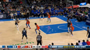 Tim Hardaway Jr. Dallas Mavericks Against Oklahoma Wallpaper