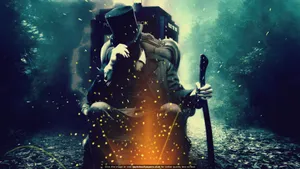 Time-traveling Abraham Lincoln Wallpaper