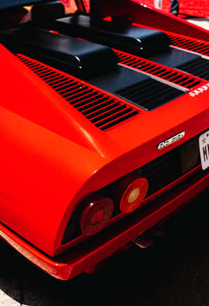 Timeless Beauty - A Captivating Vintage Ferrari Wallpaper