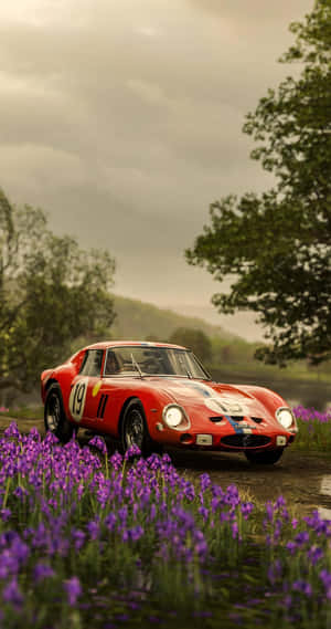 Timeless Beauty Of A Vintage Ferrari Wallpaper