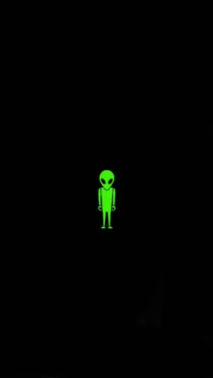 Tiny Cool Alien Wallpaper