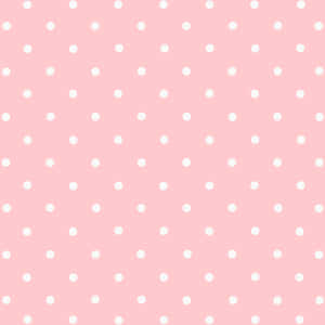 Tiny Pink And White Polka Dot Pattern Wallpaper