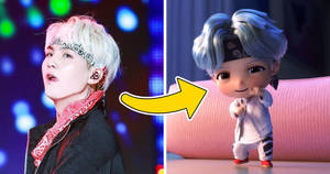 Tiny Tan Bts Suga Wallpaper