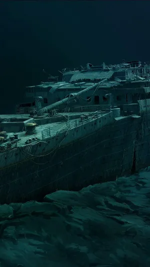 Titanic Sunken Ship Wallpaper