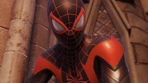 Tobey Maguire As Black Spiderman Wallpaper