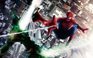 Tobey Maguire As Peter Parker In Spider-man 2 Wallpaper