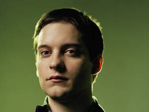 Tobey Maguire Close Up Wallpaper