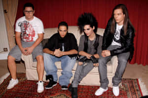 Tokio Hotel Band Members Posing Wallpaper