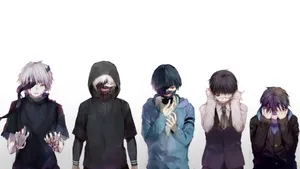 Tokyo Ghoul Aesthetic With Ken Transforming Wallpaper