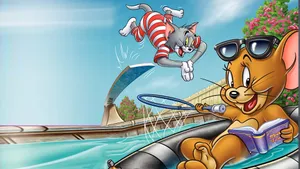 Tom And Jerry Fur Flying Adventures Wallpaper