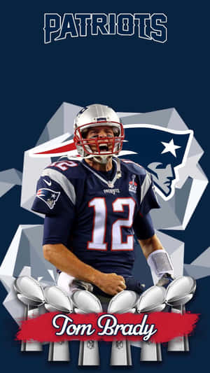 Tom Brady Buccaneers 1242 X 2208 Wallpaper