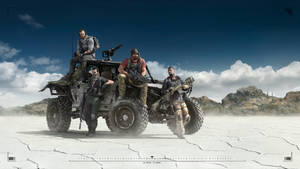 Tom Clancy's Ghost Recon Wildlands On Car Wallpaper