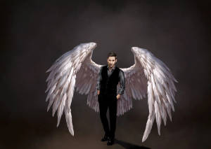 Tom Ellis As Lucifer Devil Art Wallpaper