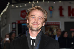 Tom Felton With Blue Eyes Hd Wallpaper