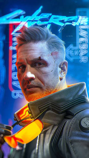 Tom Hardy Cyberpunk Iphone X Wallpaper