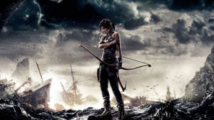 Tomb Raider Dark Sea Hd Wallpaper