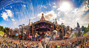 Tomorrowland Carnival Set-up Wallpaper