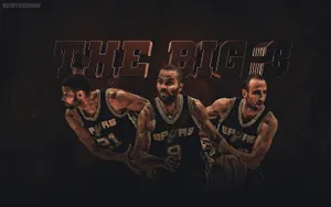 Tony Parker Big Three Wallpaper