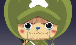 Tony Tony Chopper Frustrated Wallpaper