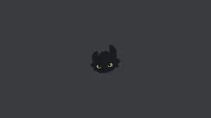 Toothless Night Fury Headshot Wallpaper