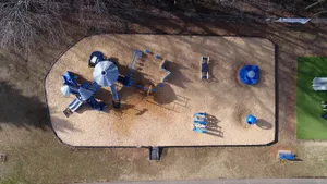 Top Sand Playground View Wallpaper