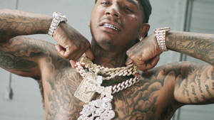 Topless Moneybagg Yo Wallpaper