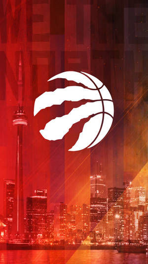 Toronto Raptors In Red Wallpaper