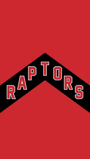 Toronto Raptors Red And Black Wallpaper