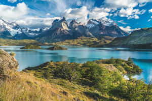Torres Del Paine Majestic Peaks Wallpaper