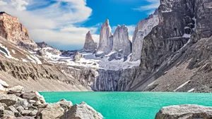 Torres Del Paine National Park Peaksand Lake Wallpaper