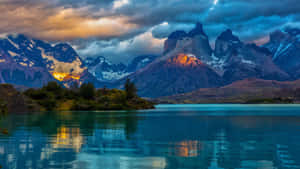 Torres Del Paine National Park Winter Season Wallpaper