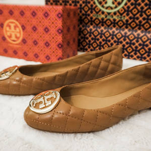 Tory Burch Benton Ballerina Flats Wallpaper