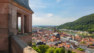 Tower At Heidelberg Castle Wallpaper