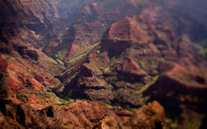 Towering Rocky Stone Mountain Wallpaper