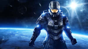 Towering Super Soldier Halo Master Chief Wallpaper
