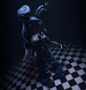 Toy Bonnie Checkered Floor Wallpaper