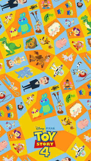 Toy Story Disney Pattern Wallpaper