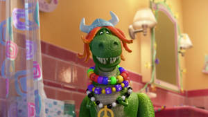 Toy Story Rex Genuine Smile Wallpaper