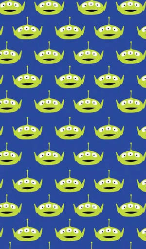 Toy Story Smiling Alien Wallpaper