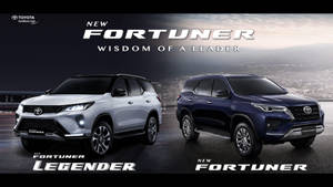 Toyota Fortuner Standard And Legender Editions Wallpaper