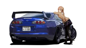 Toyota Supra Jdm Style Wallpaper