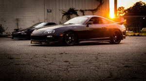 Toyota Supra Mk4 And Honda Nsx Wallpaper