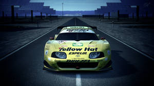 Toyota Supra Yellow Hat Gt Wallpaper